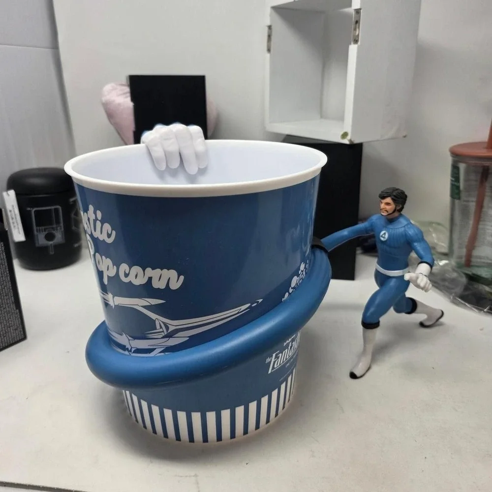 2025 Fantastic Four Movie Mr. Fantastic Hand Popcorn Bucket Cinemark